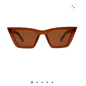 I-Sea Brown Cat-Eye Sunglasses